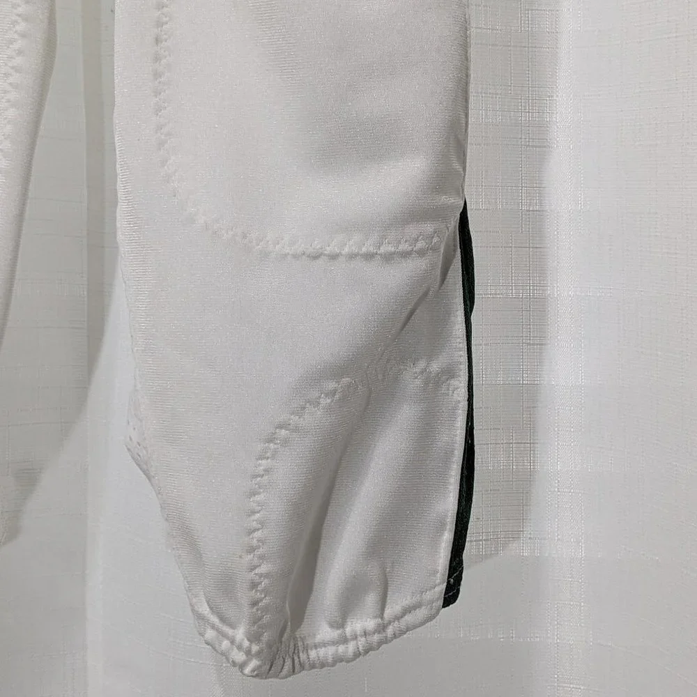 NIKE Alpha Elite Team Engineered Football Pants White / Green Striped Small NWT - Picture 3 of 9